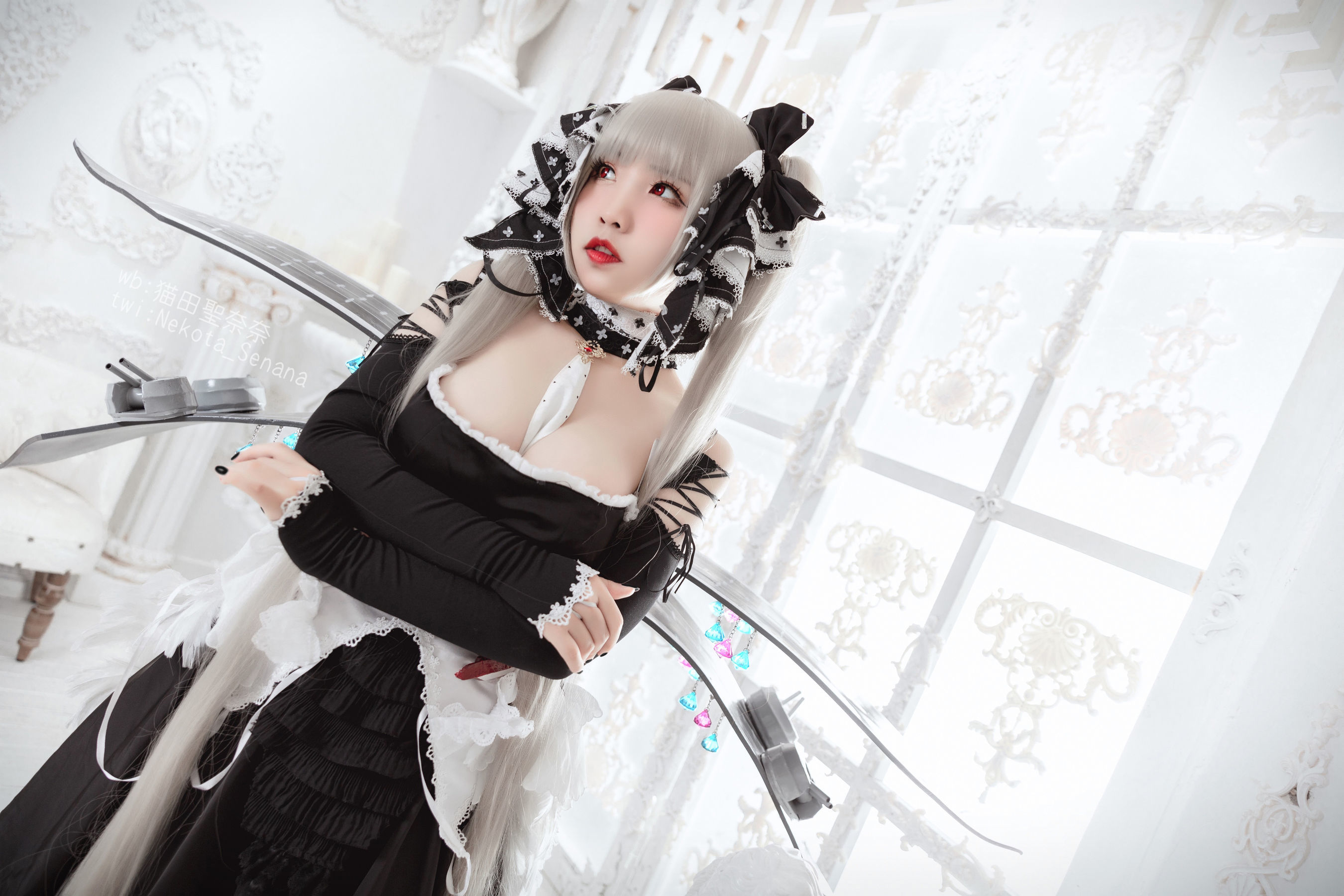 [网红COSER] 貓田聖奈奈 – 碧蓝航线可畏 写真集-二爷美图分享,Cosplay美图,私房写真,套图下载