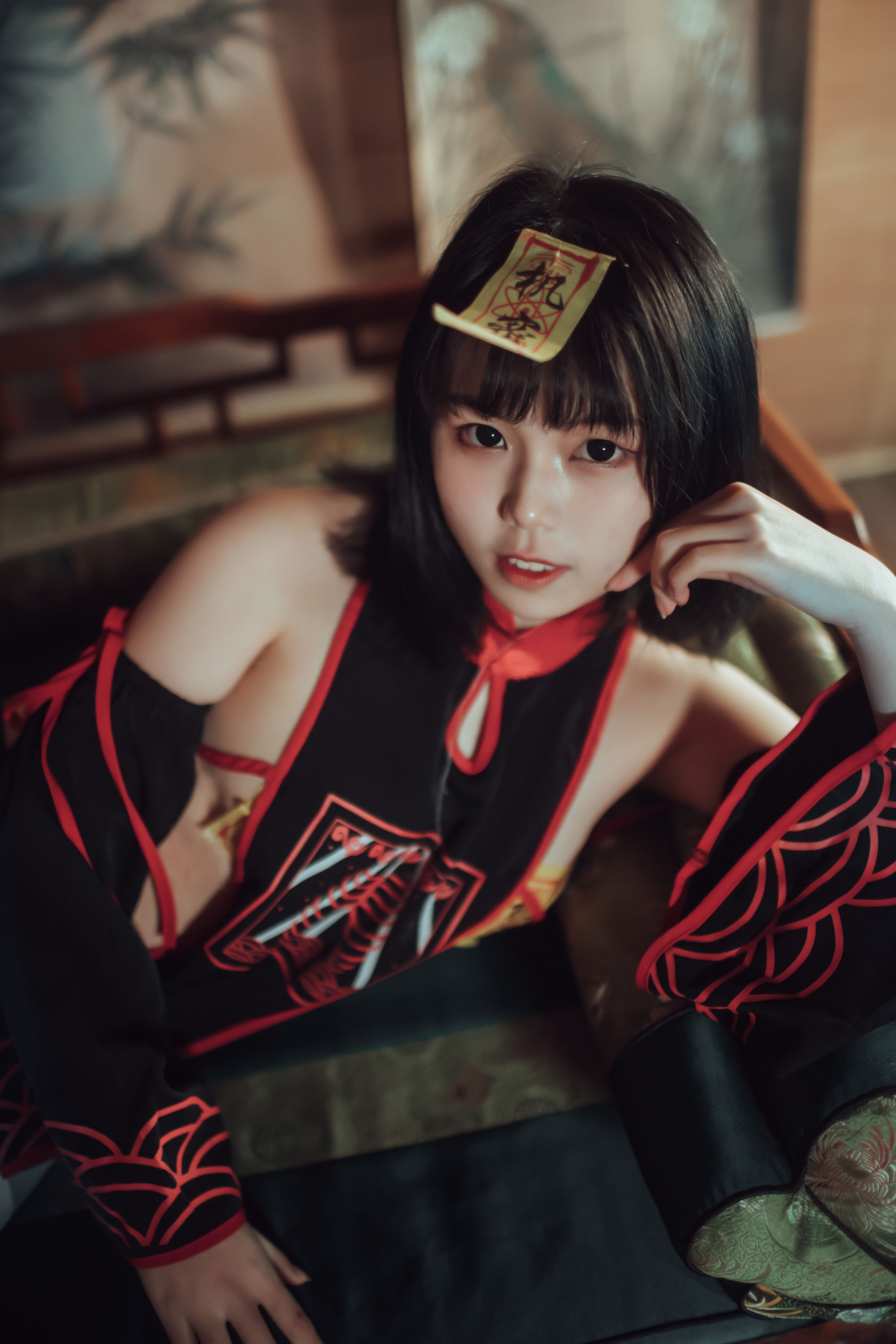 [Cosplay] 七月喵子 – 小僵尸-二爷美图分享,Cosplay美图,私房写真,套图下载