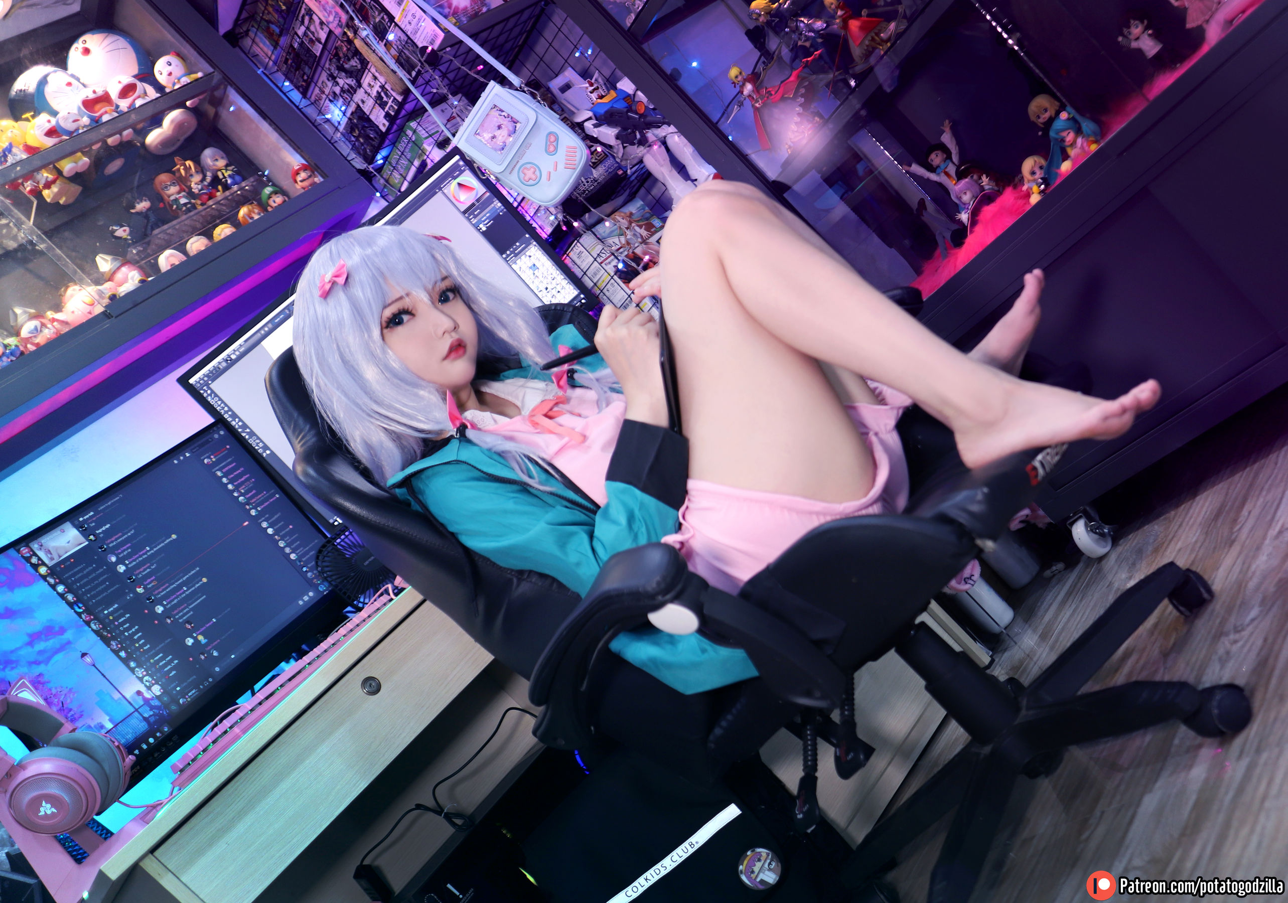 [网红COSER写真] Potato Godzilla – Sagiri 套图-二爷美图分享,Cosplay美图,私房写真,套图下载