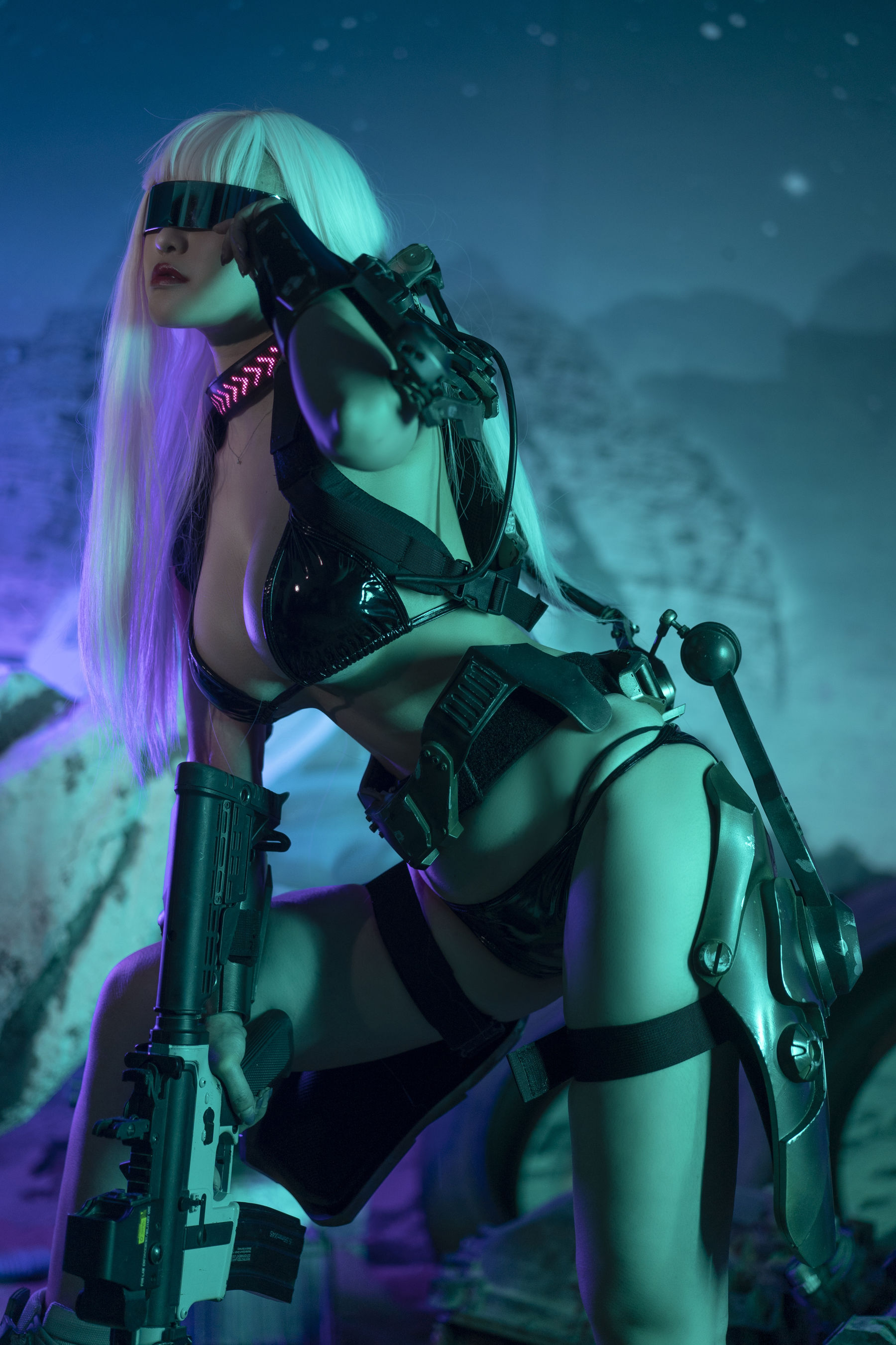 [网红COSER写真] 动漫博主脱尾巴Mizuki – 赛博朋克2021 套图-二爷美图分享,Cosplay美图,私房写真,套图下载