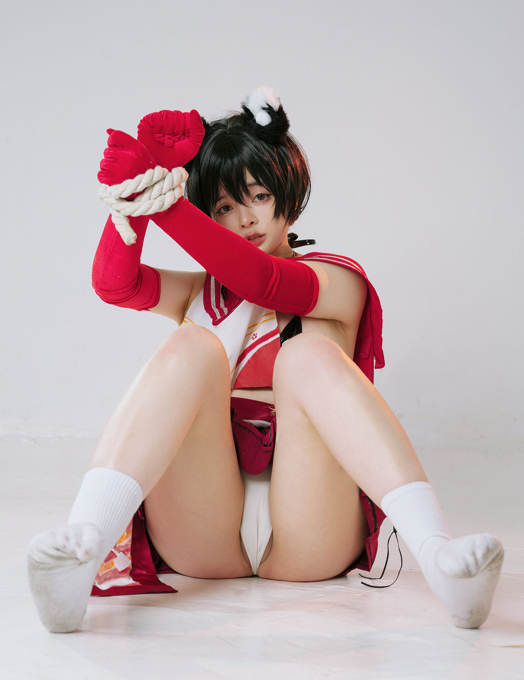 [网红COSER写真] NinJA阿寨寨 – 椿-二爷美图分享,Cosplay美图,私房写真,套图下载