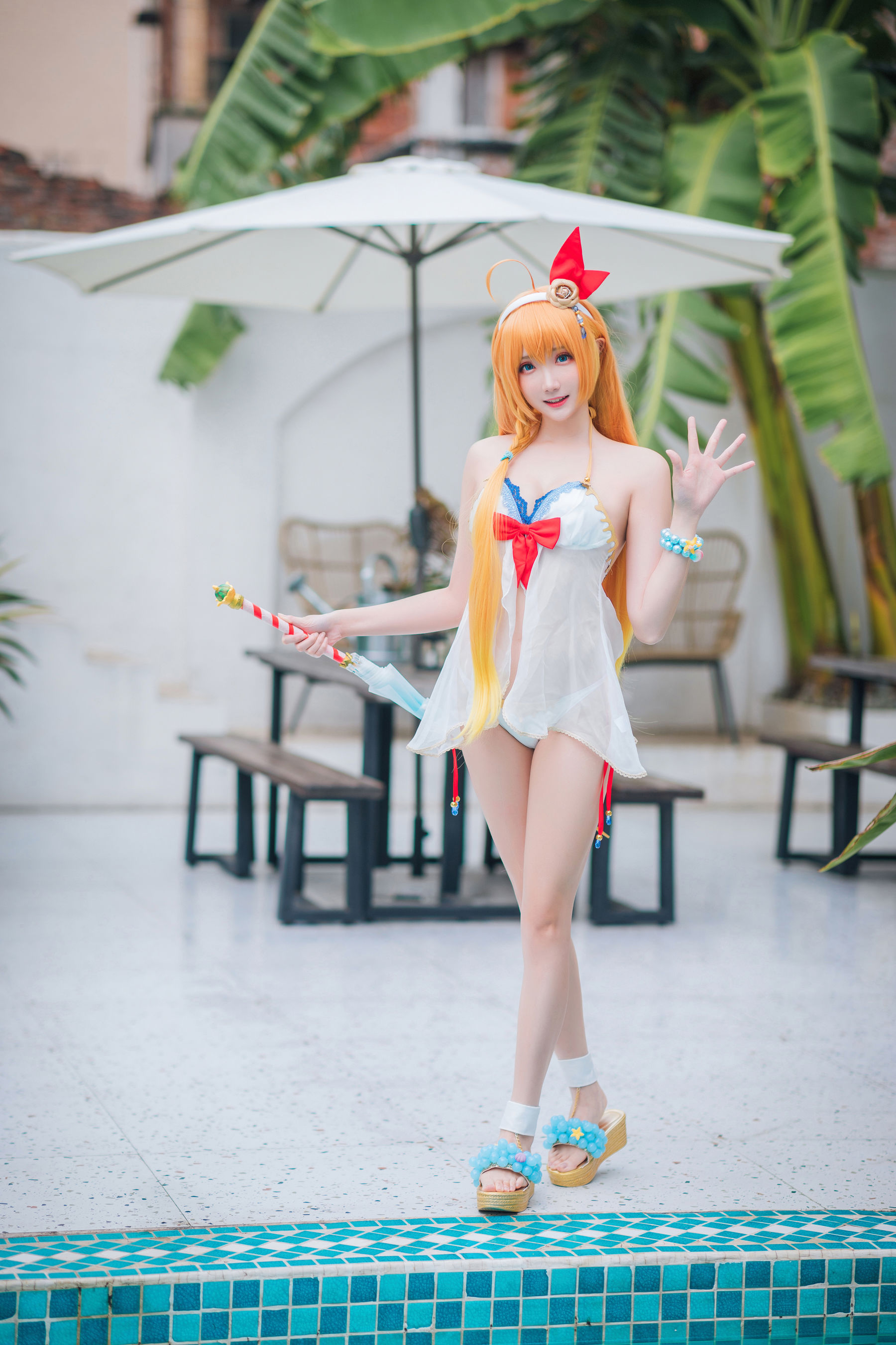 [网红COSER写真] 瓜希酱福利 – 公主连结 夏日御三家 套图-二爷美图分享,Cosplay美图,私房写真,套图下载