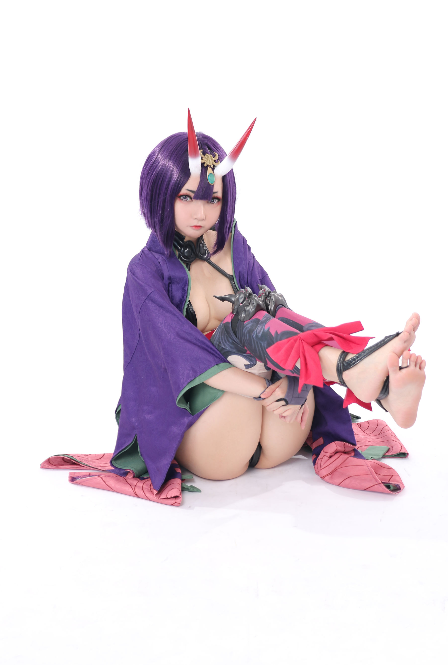 [网红COSER写真] Potato Godzilla – Shuten Douji 套图-二爷美图分享,Cosplay美图,私房写真,套图下载
