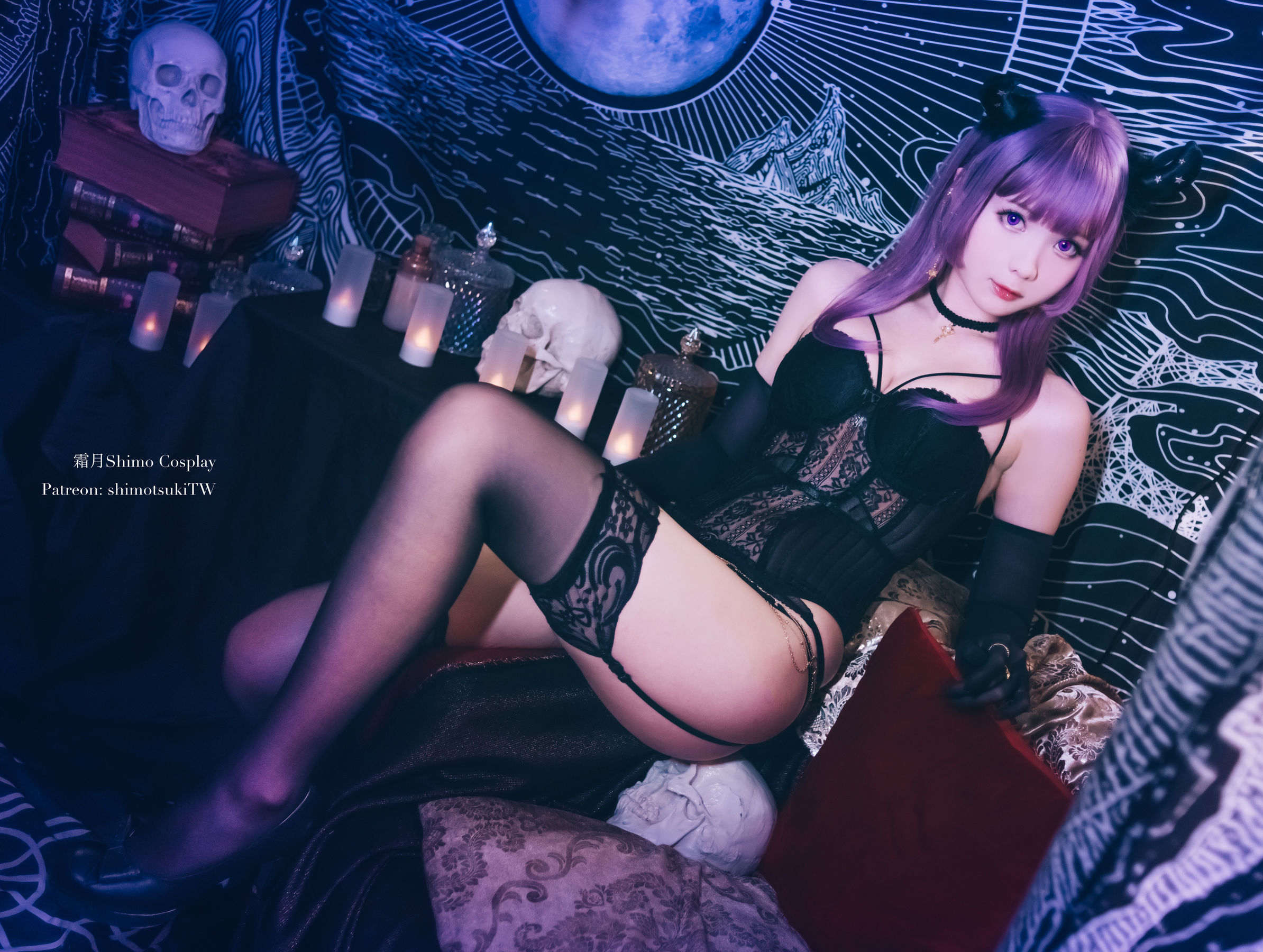 [网红COSER写真] 微博妹纸霜月shimo – 内衣 套图-二爷美图分享,Cosplay美图,私房写真,套图下载