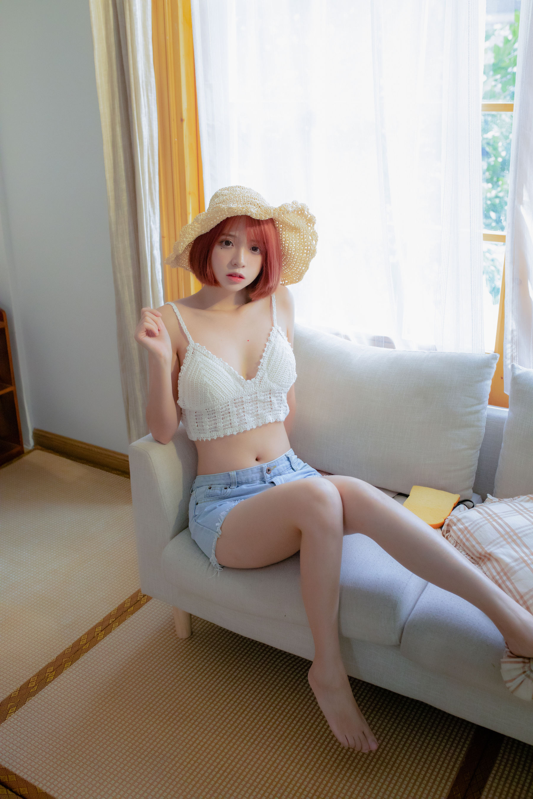 [COS福利] 疯猫ss – 草帽女孩-二爷美图分享,Cosplay美图,私房写真,套图下载